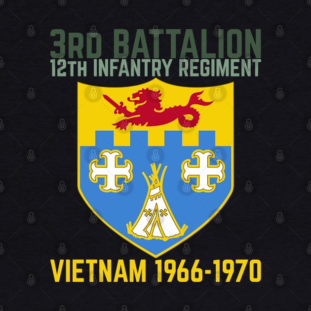 3rd Battalion, 12th Infantry Regiment, Vietnam 1966-1970 by Seaside Designs